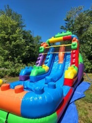 20220703 114956 1658441118.jpg 15 Ft Dual Lane Waterslide