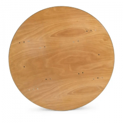 60 inch round plywood folding table 12 1648642965.png Table Banquet - 60" Round