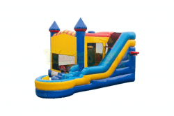 BB2153 ModuleCastleCombo7 IP WM Super Combo Bouncy House w/ Water