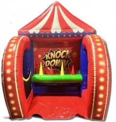 Knock Down Carnival Game