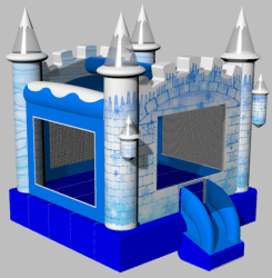 Ice Castle Bounce House